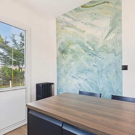 Maison Confort Pour 8 Avec Jardin 펜션 *